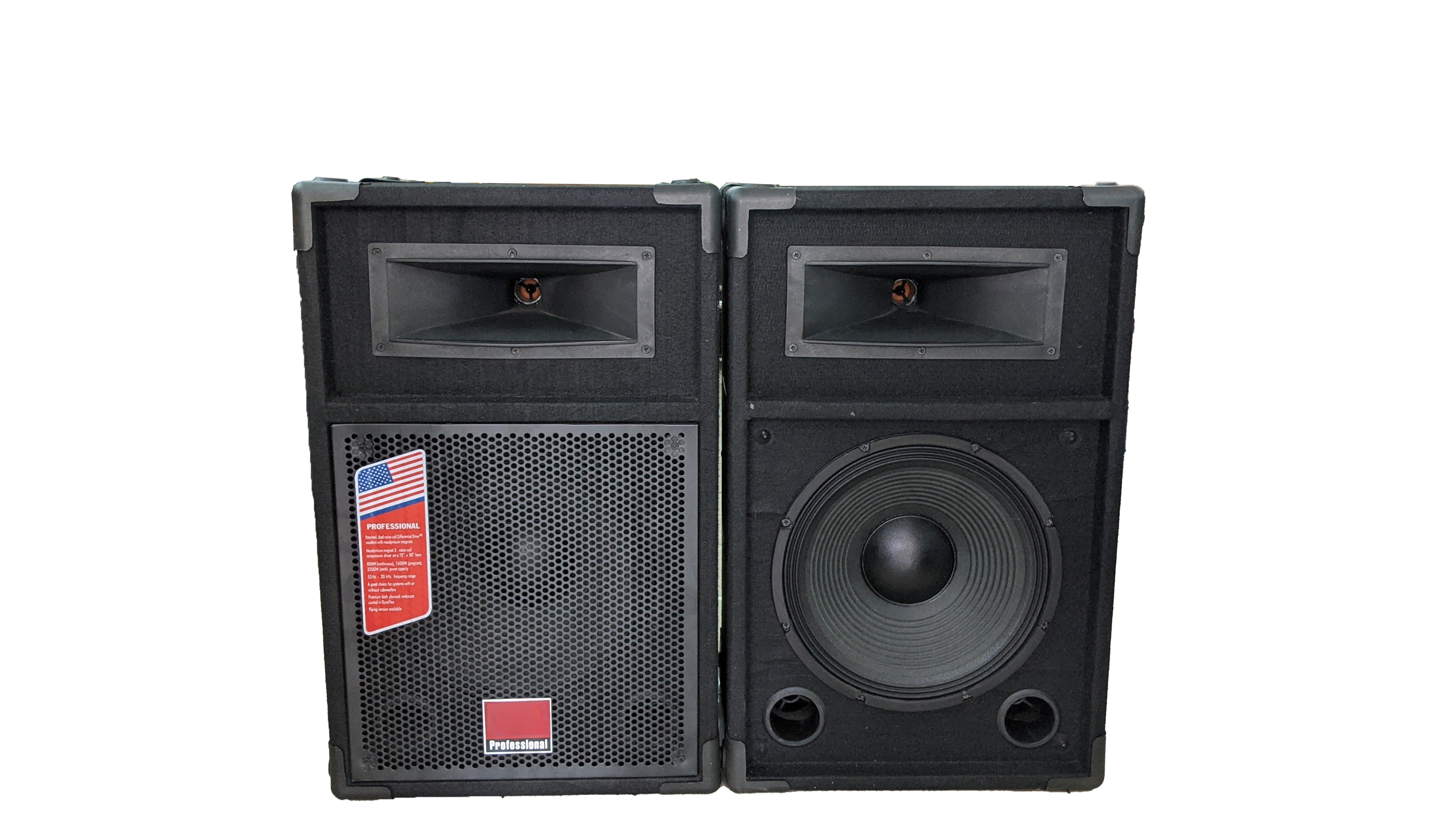 Loa UBL 3 tấc - treble kèn, vỏ nỉ - loa karaoke bass 3 tấc UBL - Loa karaoke gia đình Công suất lớn Bass 30cm - Âm thanh sống động, bass cực căng - Loa sân khấu, loa sự kiện - Hàng nhập khẩu loại I