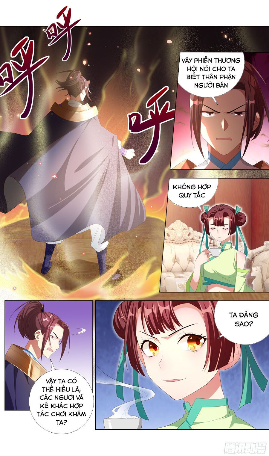 hệ thống ép ta làm nhân vật phản diện chapter 11 13