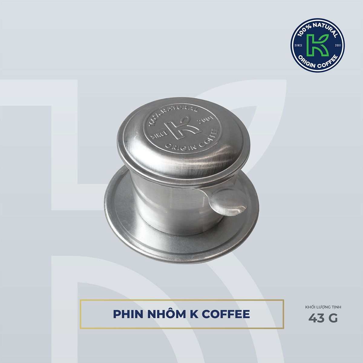 [Giao Nhanh HCM] Cà Phê Rang Xay K-Coffee Xuân (454g / Hộp)