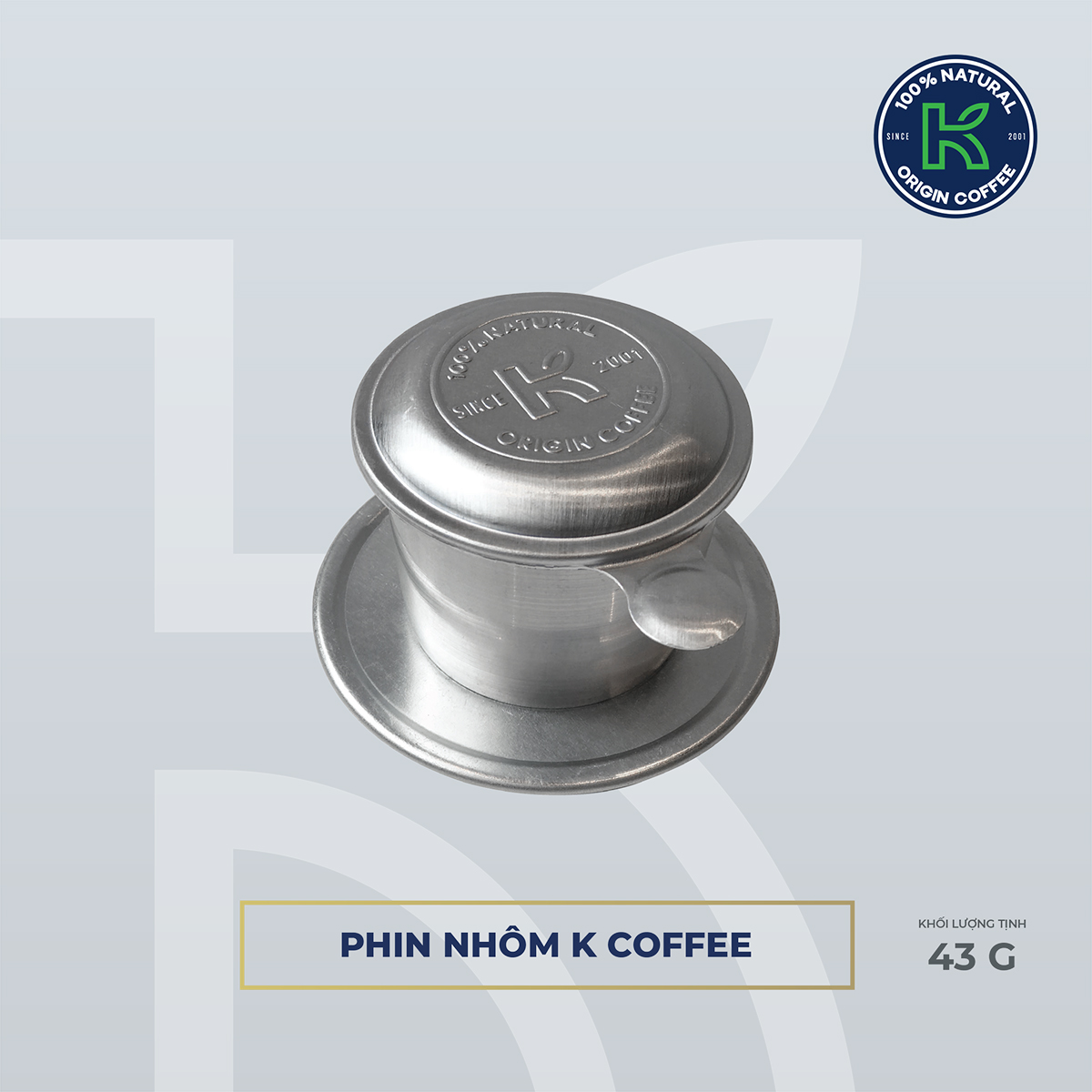 [Tặng 5 Gói Mì Cao Cấp] - Cà Phê Rang Xay Xuất Khẩu K HO5 THƯƠNG HIỆU K COFFEE (1kg/Gói)
