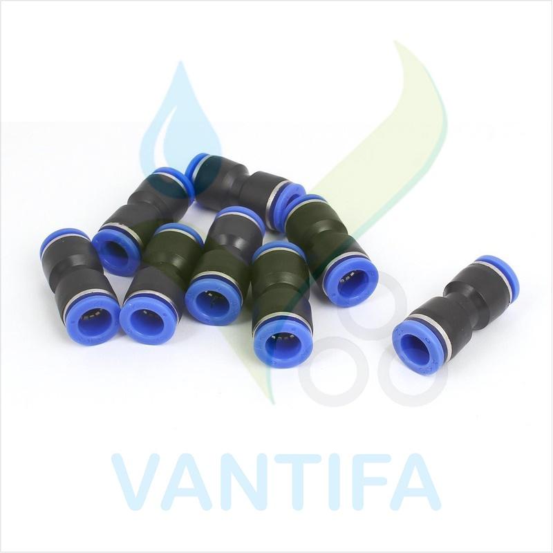 Nối thẳng phun sương 8mm , nối nhanh 8ly khí nén