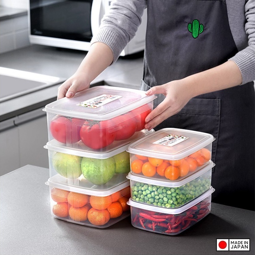Hộp đựng thực phẩm Pack W 1.3L - Hàng Nội Địa Nhật Bản