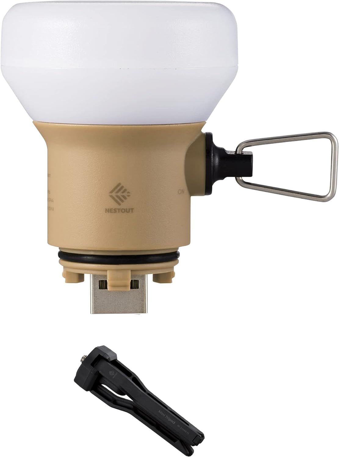 Đèn LED Cắm Trại Dã Ngoại Đa Dụng ELECOM NESTOUT OUTDOOR GEAR LAMP-1 - YUZUHA SHOP