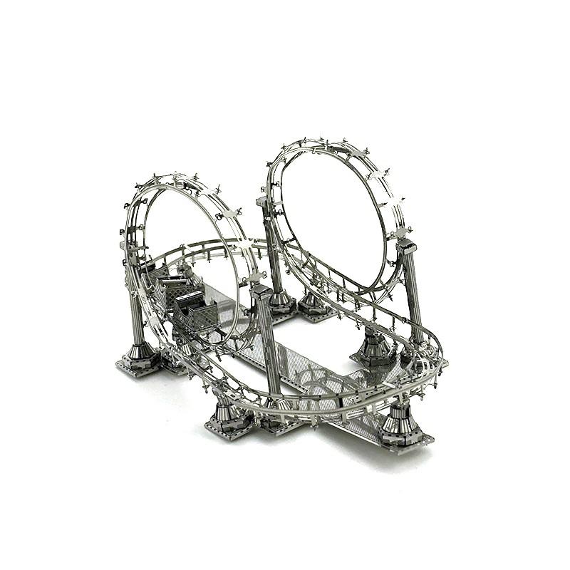 Mô Hình Lắp Ráp 3d Tàu Lượn Siêu Tốc