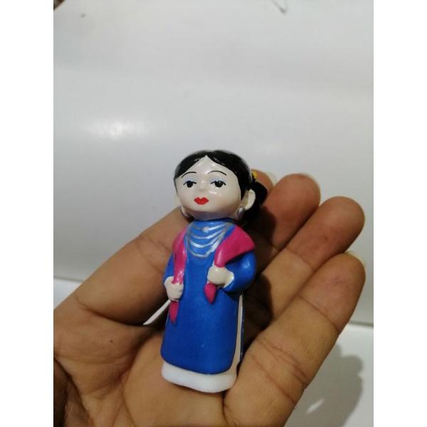 BỘ 3 TƯỢNG CÔ GÁI BẮC TRUNG NAM.