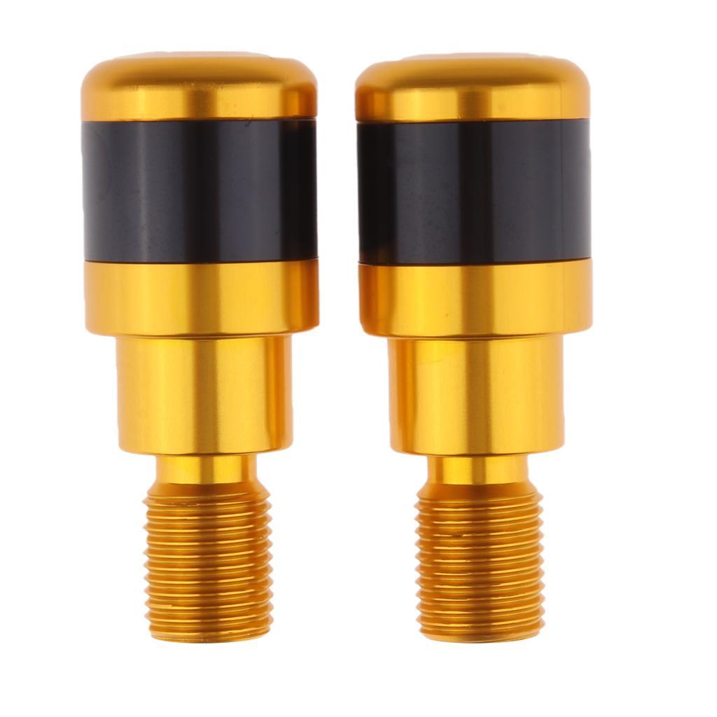 CNC Handlebar Grip End Plugs Cap Slider For Yamaha MT-07 MT-09 MT-10 MT-125