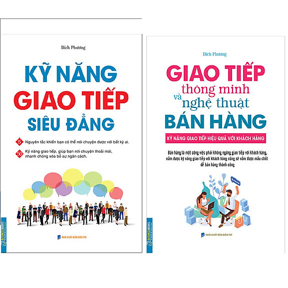 Combo Kỹ Năng Giao Tiếp Siêu Đẳng +Giao Tiếp Thông Minh Và Nghệ Thuật Bán Hàng