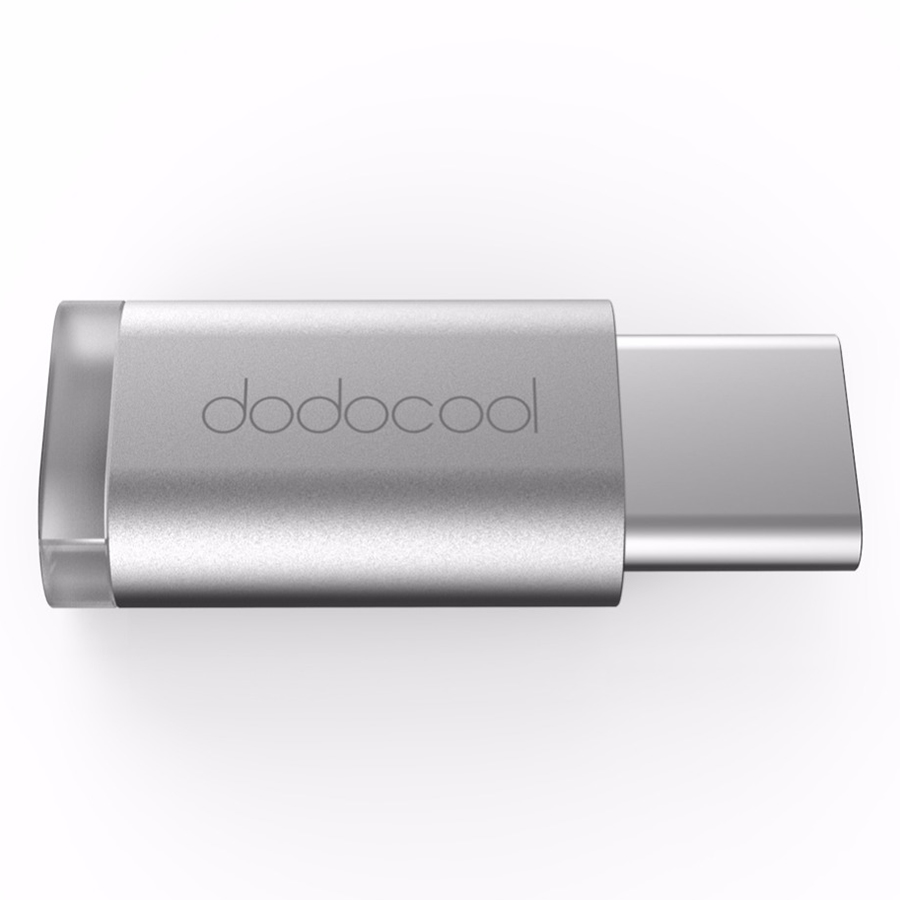 Đầu Chuyển Micro USB (Âm) Sang Type C (Dương) Dodocool DA71 - Hàng Chính Hãng