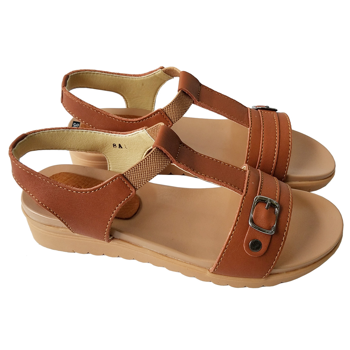 Hình ảnh Giày Sandal Nữ BIGGBEN Da Bò Thật SDN43