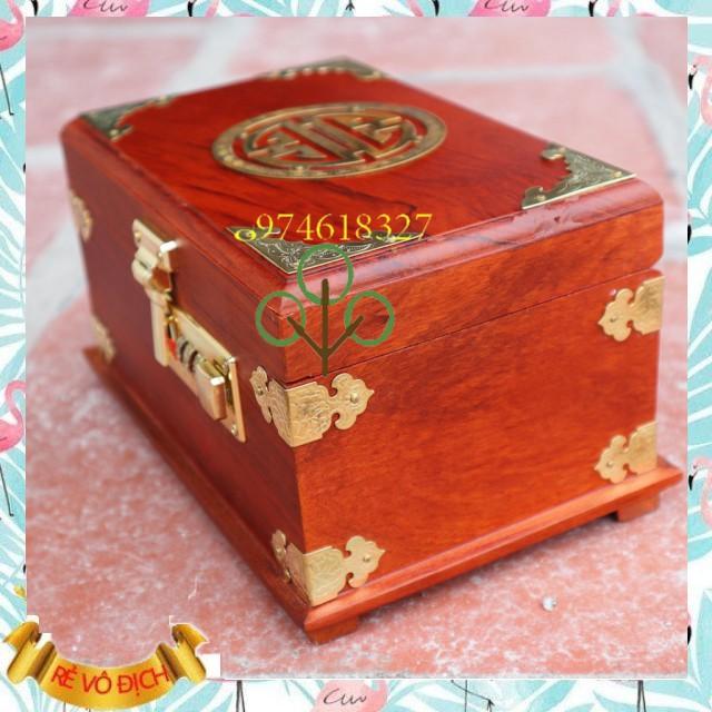 Hộp Đựng Con Dấu Đựng Đồ Trang Sức Đồ Trang Điểm Bằng Gỗ