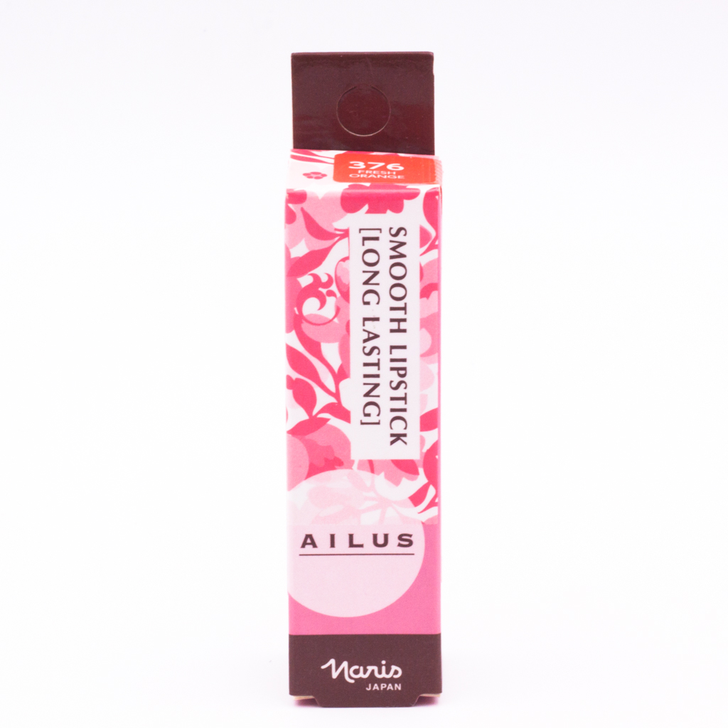 Son lì lâu trôi không khô môi hàng nội địa Nhật Bản cao cấp Naris Cosmetic Ailus Smooth Lipstick Long Lasting – Hàng Chính Hãng