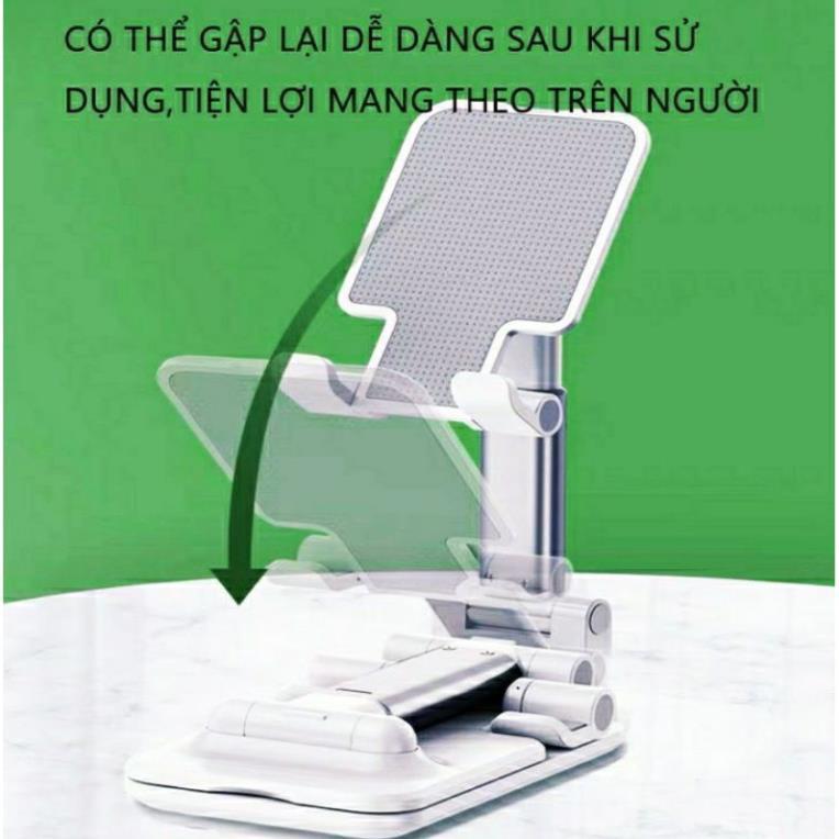 Giá Đỡ Điện Thoại Để Bàn - Thiết Kế Gấp Gọn Phù Hợp Với Mọi Loại Máy - Chất Liệu Nhựa ABS Và Hợp Kim Nhôm