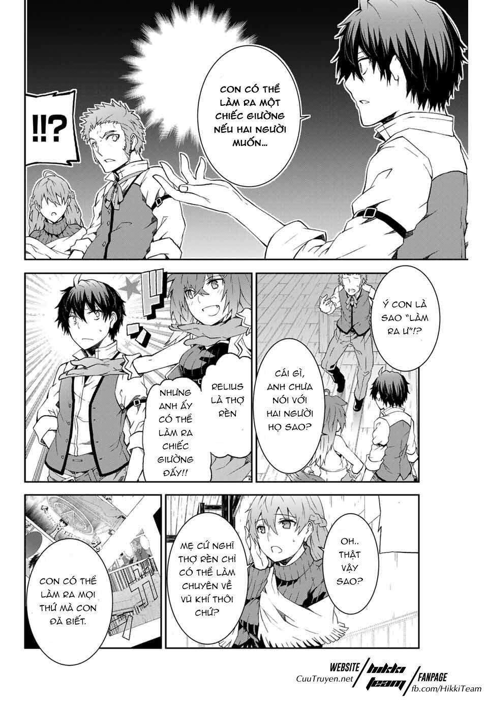 từ chức nghiệp yếu nhất trở thành "thợ rèn" mạnh nhất chapter 2 12