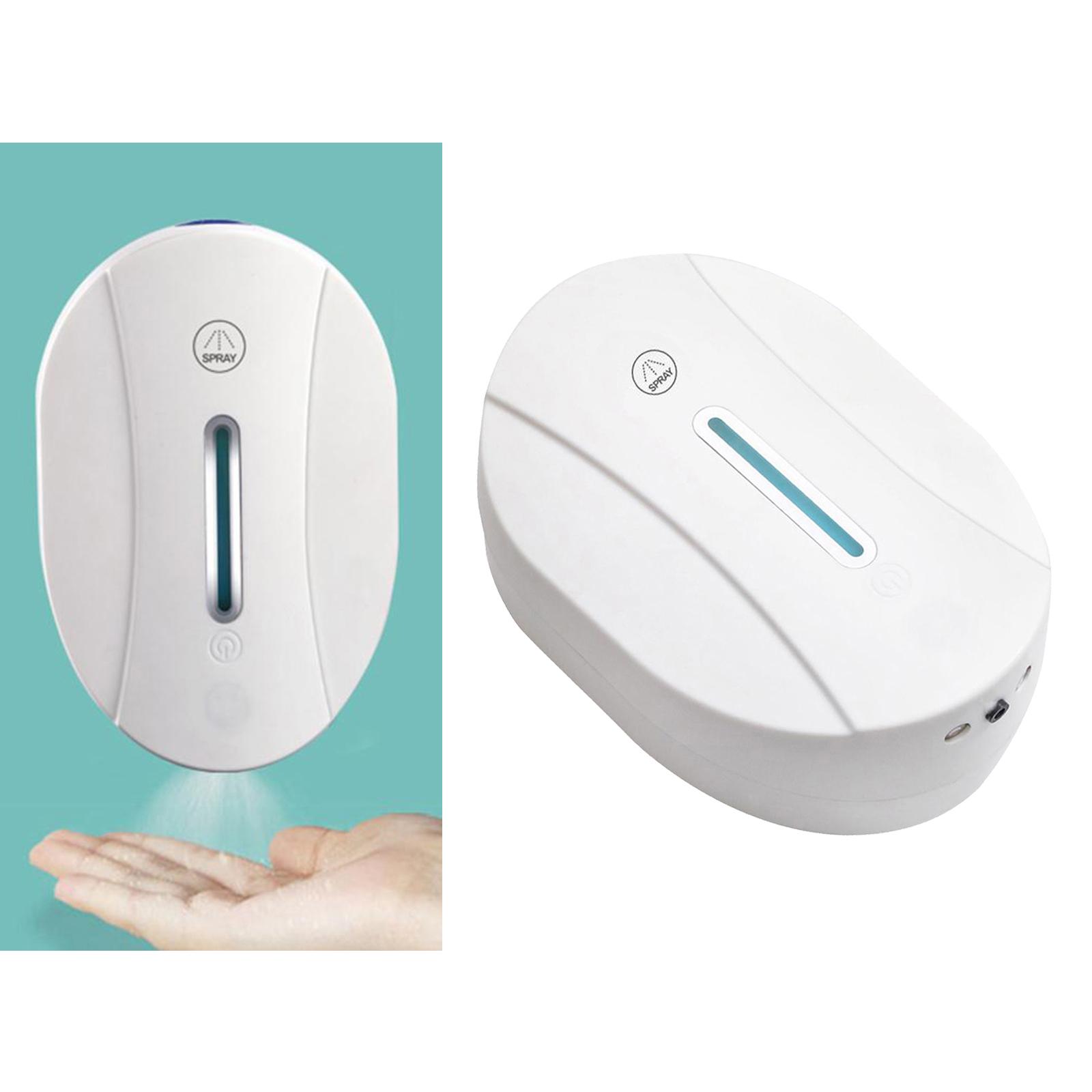 Wall Mounted Automatic Soap Dispenser Shower Dispenser Gel Liquid Shampoo Sanitizer Dispenser for Home Office Bedroom Living Room Bathroom