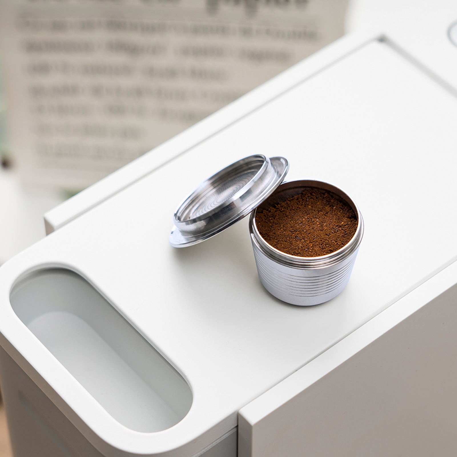 Viên cà phê bằng thép không gỉ có thể nạp lại cho máy pha cà phê espresso Nespresso
