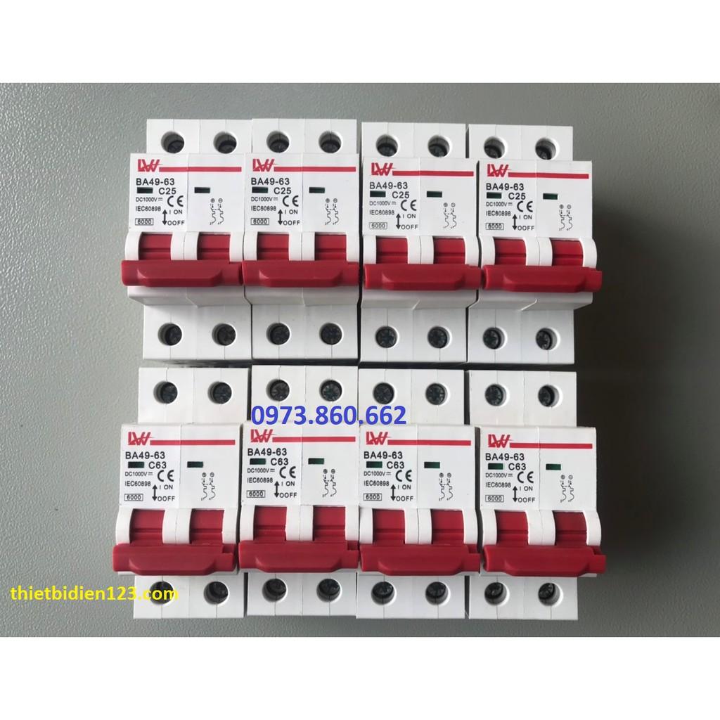 APTOMAT DC 2P - 4P 1000V LW - aptomat một chiều DC 1000V