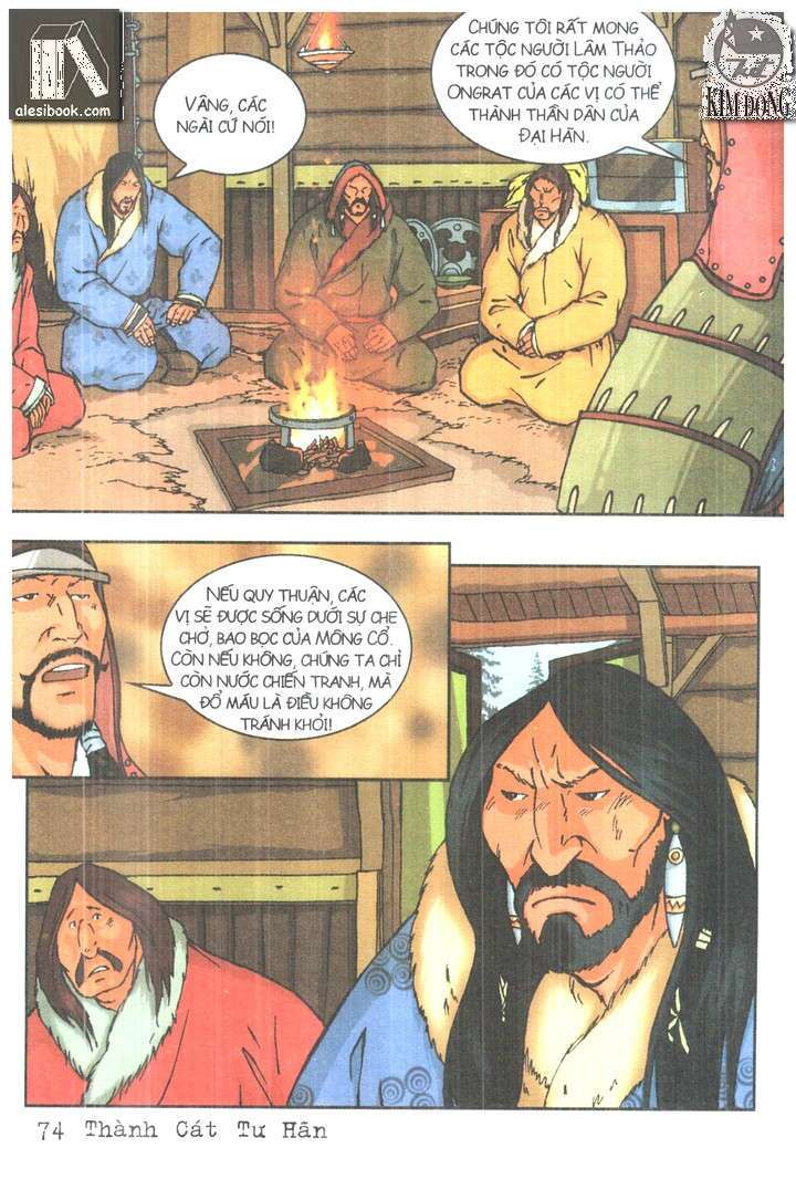 thành cát tư hãn chapter 58 8