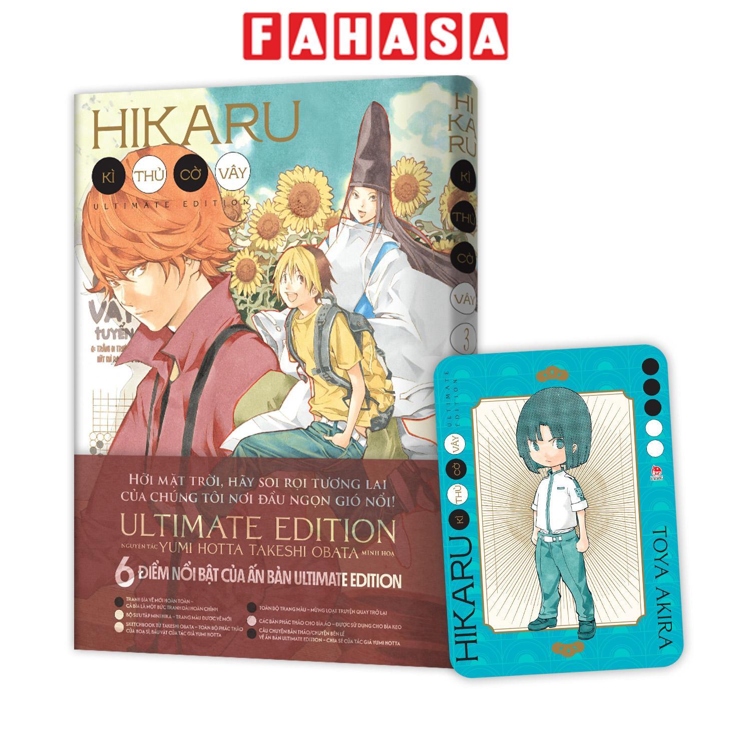Sách - Hikaru - Kì Thủ Cờ Vây - Ultimate Edition - Tập 3 - Tặng Kèm Character Card