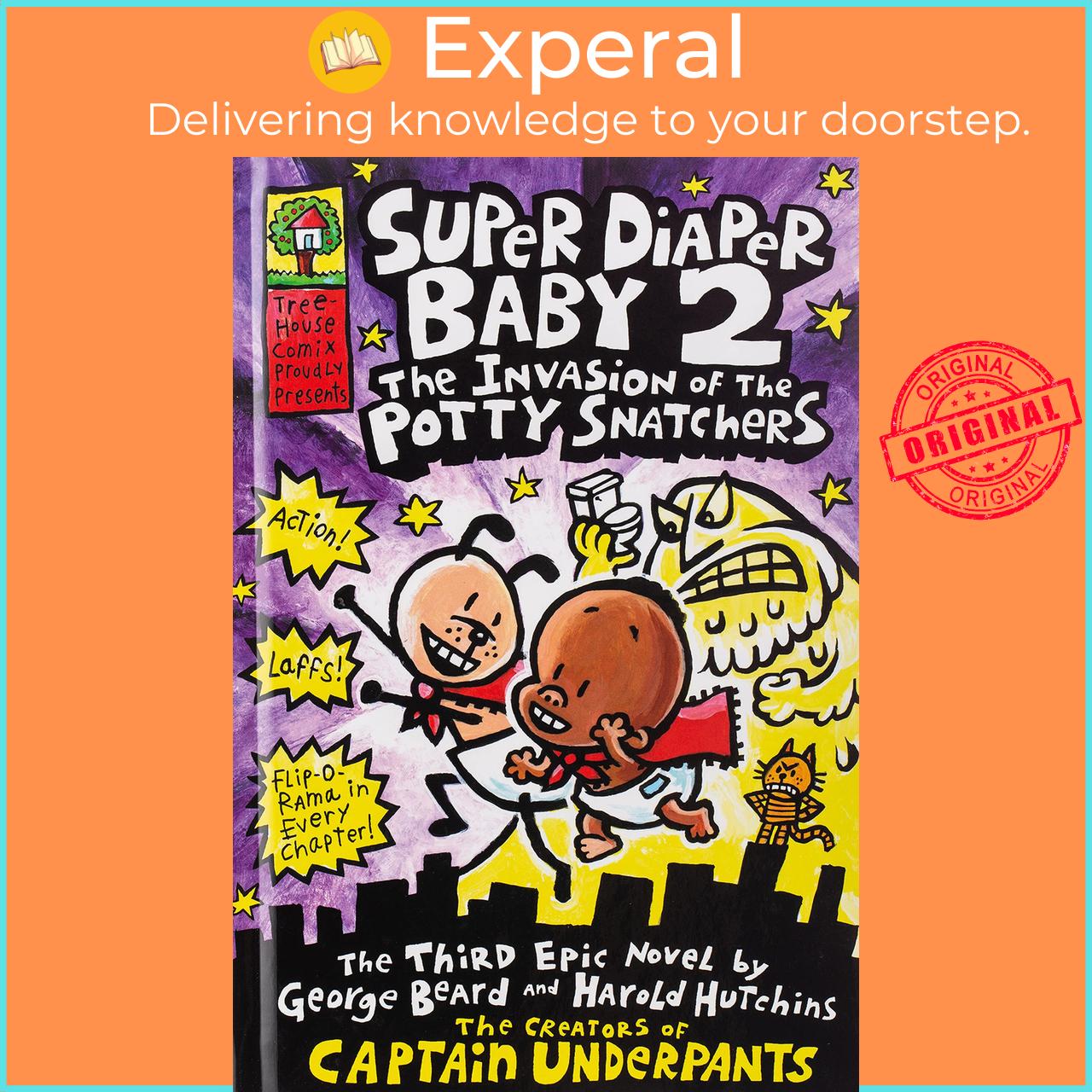Sách - Super Diaper Baby: #2 Invasion of the Potty Snatchers by Dav Pilkey
