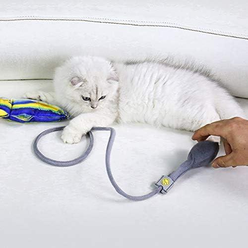 Di chuyển đồ chơi cho mèo ngọ nguậy cá Catnip Đồ chơi mèo sang trọng tương tác Đồ chơi mèo nhai