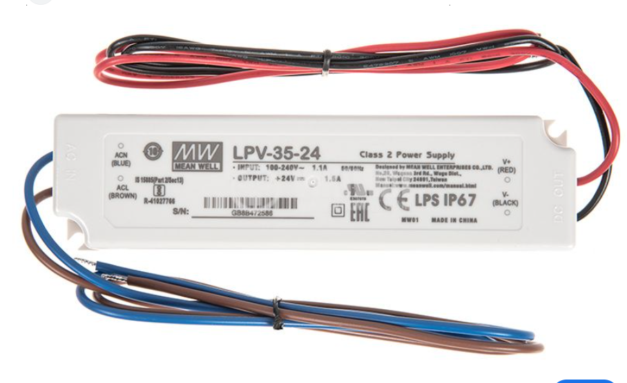 Nguồn Meanwell LPV-35-24 Hàng nhập khẩu