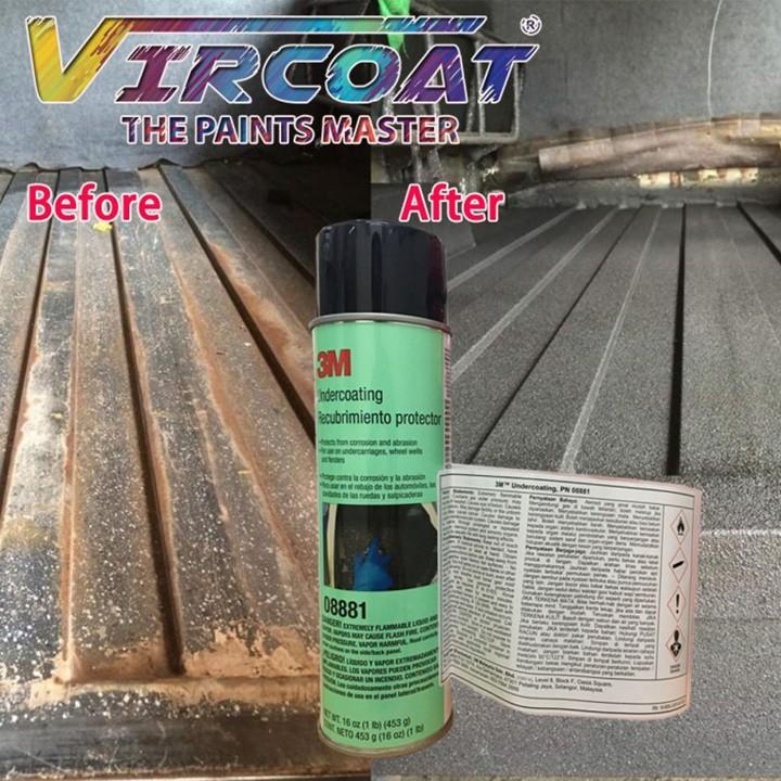 Xịt phủ gầm xe, chống ồn, chống gỉ sét xe ô tô, xe máy, bảo dưỡng khoan máy CHỨNG NHẬN BỞI SGS