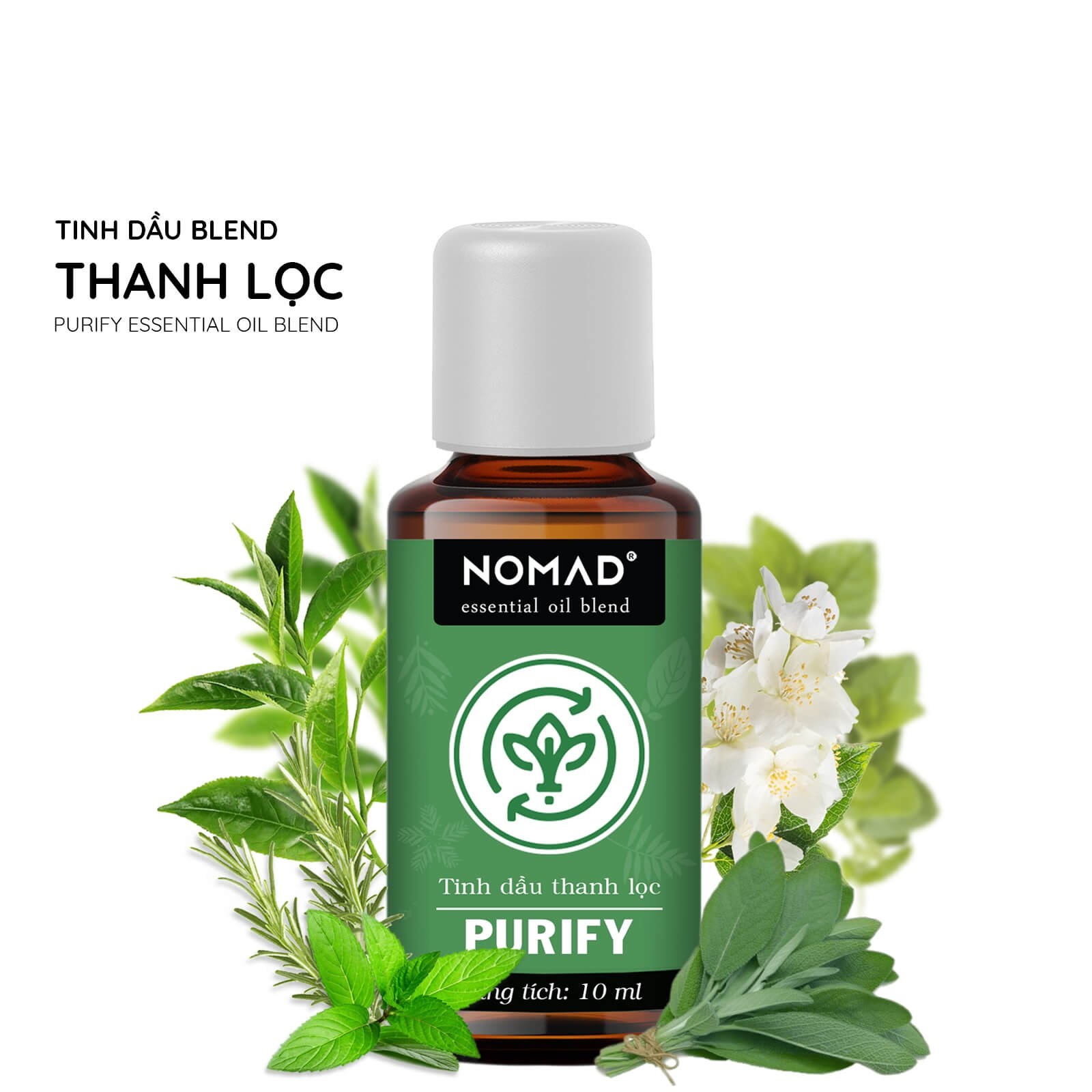 Tinh Dầu Thanh Lọc Nomad Essential Oil Blend - Purify