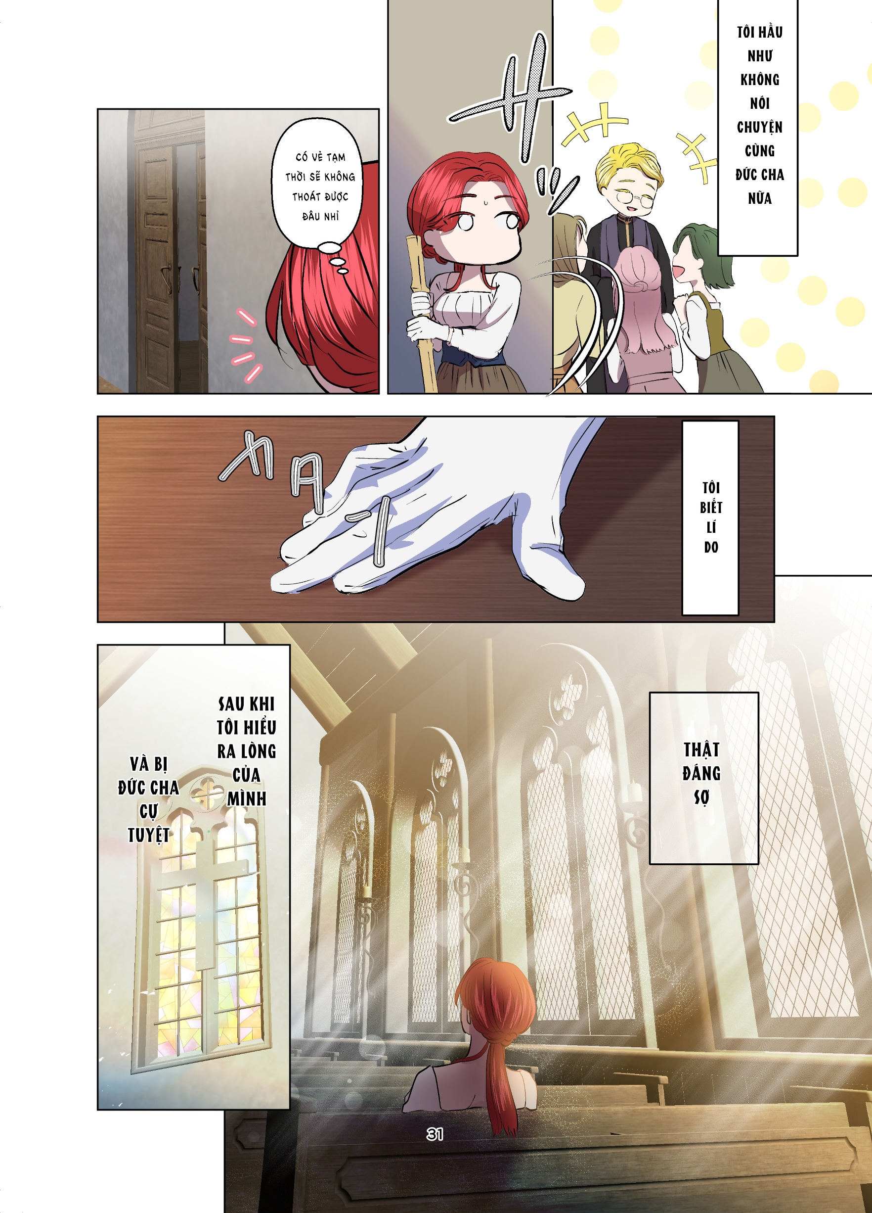 [21+] gái ế chạy không thoát tình yêu của đức cha - full màu chapter 5 1