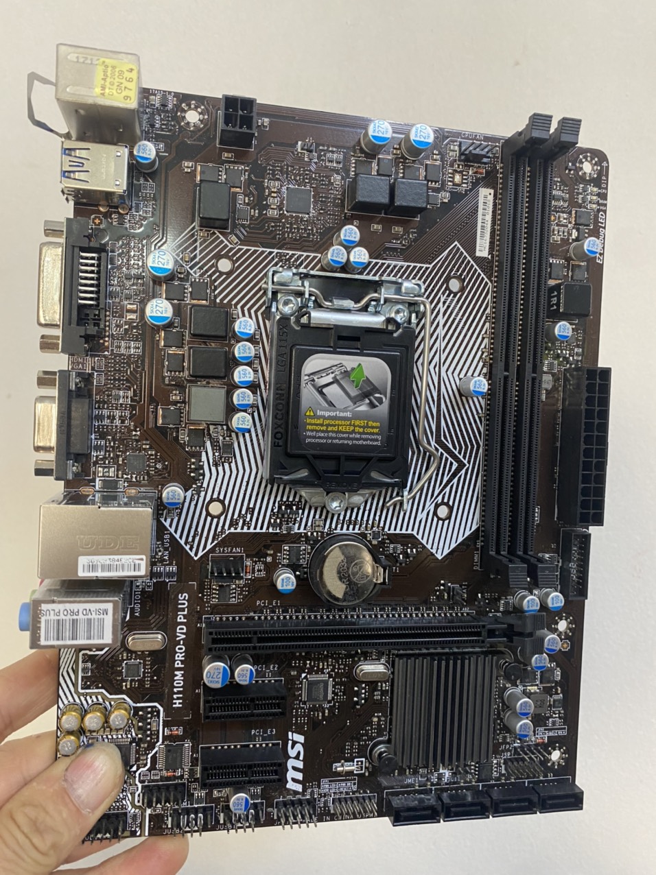Bo Mạch Chủ MSI H110M PRO-VD PLUS - HÀNG CHÍNH HÃNG