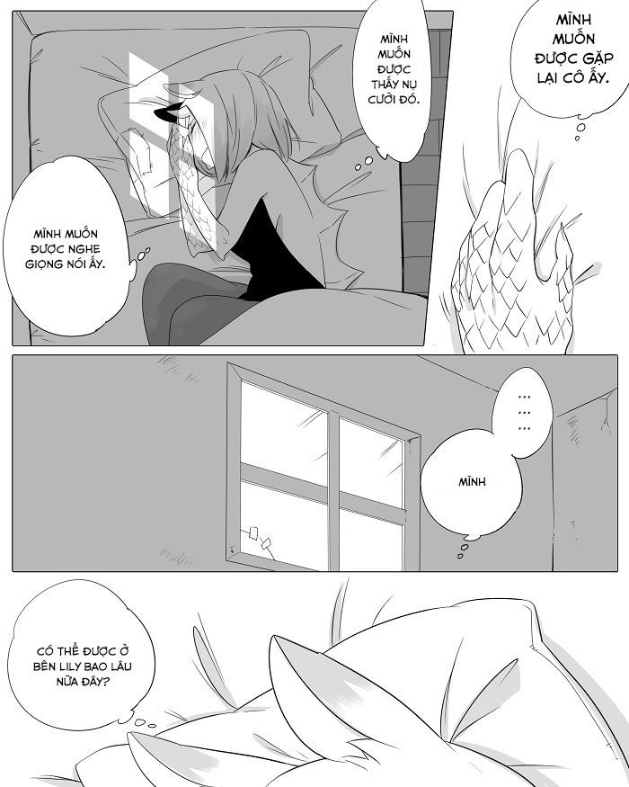 yêu quái cô đơn và cô bé bị mù chapter 5 3