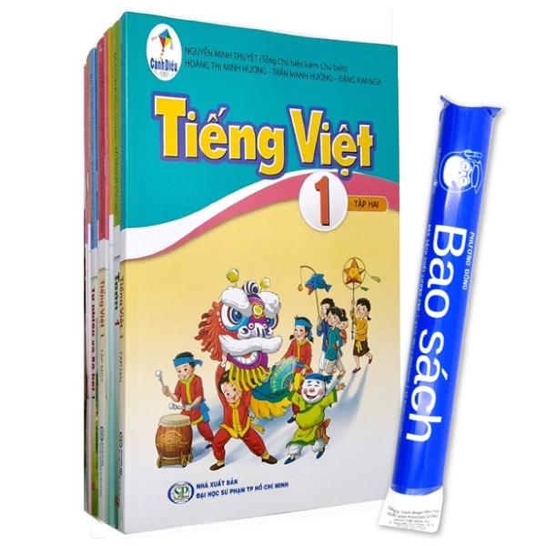 Sách Giáo Khoa Bộ Lớp 1 - Cánh Diều - Sách Bài Học (Bộ 9 Cuốn) (2022) + Bao Sách TP