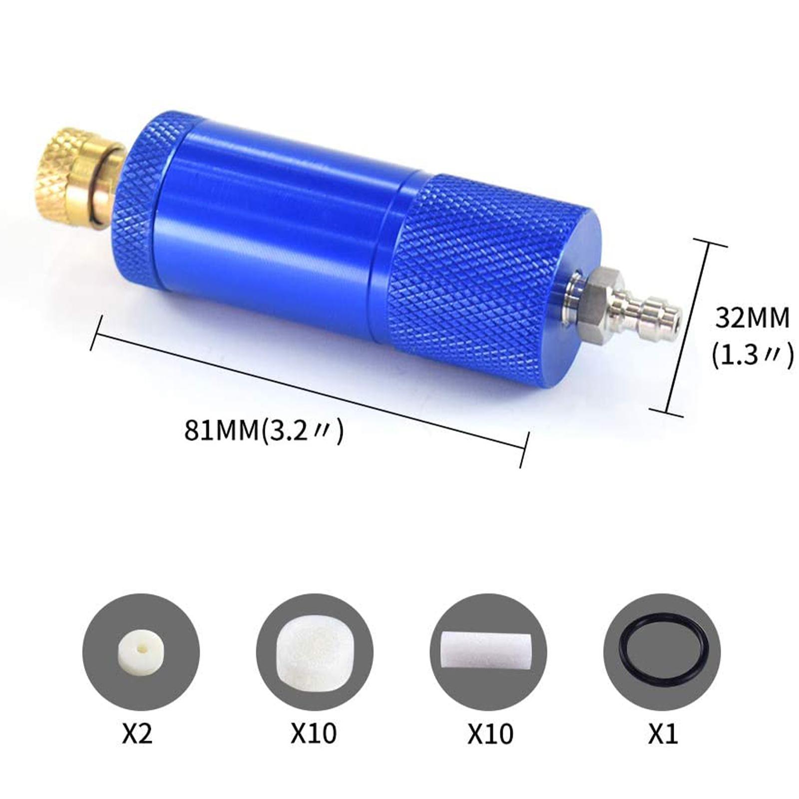Water-Oil Separator with 8mm & M10 Thread Oil Water Separator for Air Compressor Pump