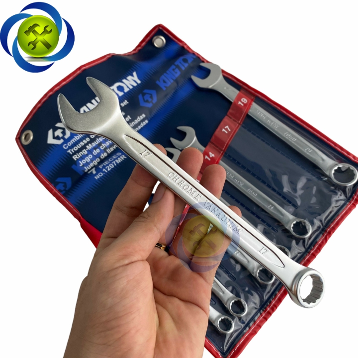 Bộ cờ lê vòng miệng Kingtony 1207MR 7 chi tiết