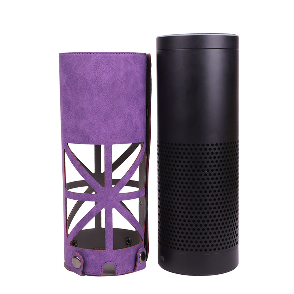 Túi Đựng Bằng Da Pu Bảo Vệ Cho Amazon Echo Plus & Echo Thế Hệ Thứ Nhất