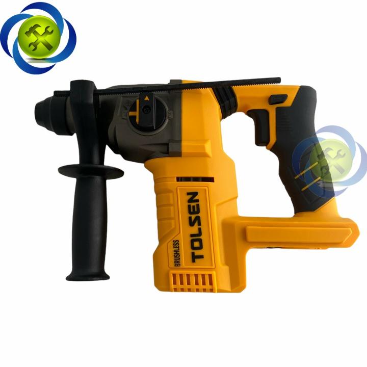 Thân máy khoan bê tông dùng Pin 20V động cơ không chổi than Tolsen 87272
