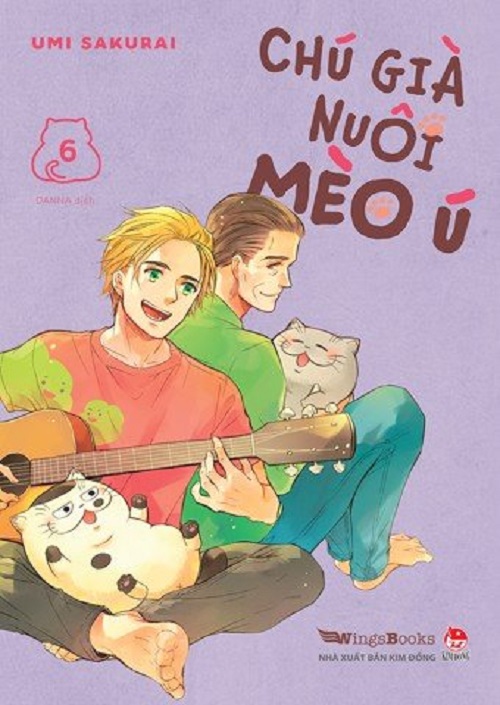 Sách - Chú già nuôi mèo ú