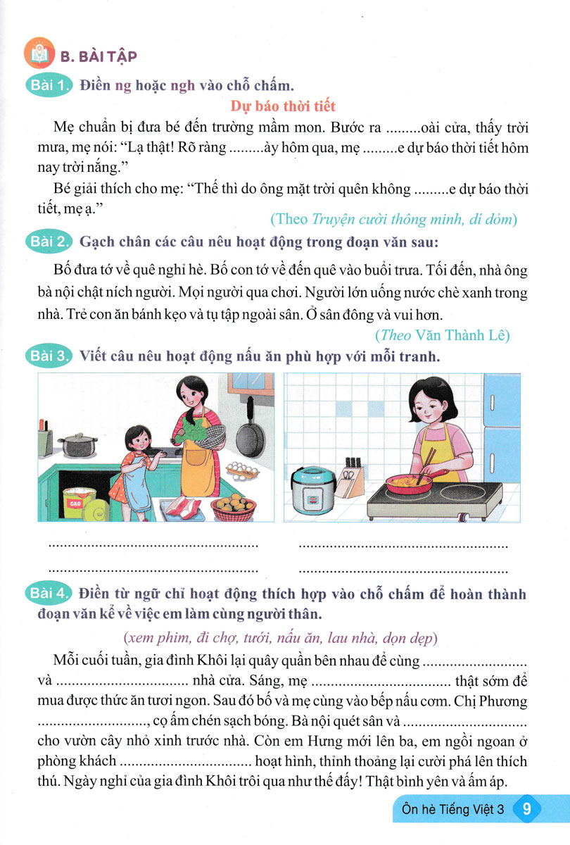 Ôn Hè Tiếng Việt 3 - ND (Bộ Sách Kết Nối Tri Thức Với Cuộc Sống)