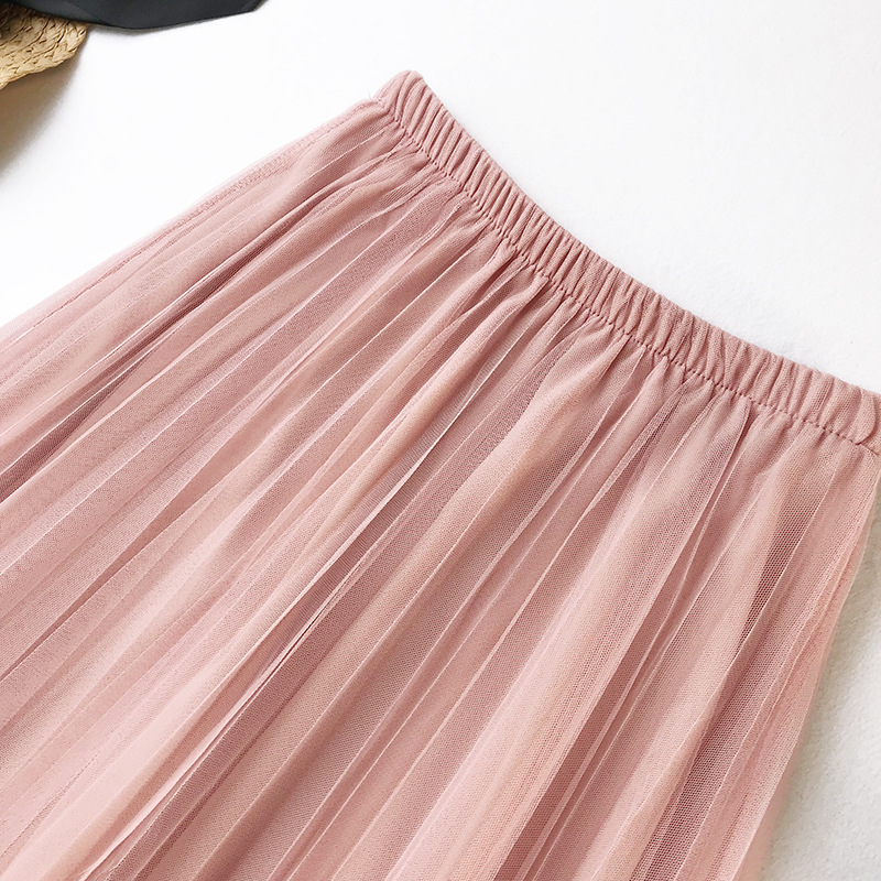 Váy xếp ly lưới tutu VAY50