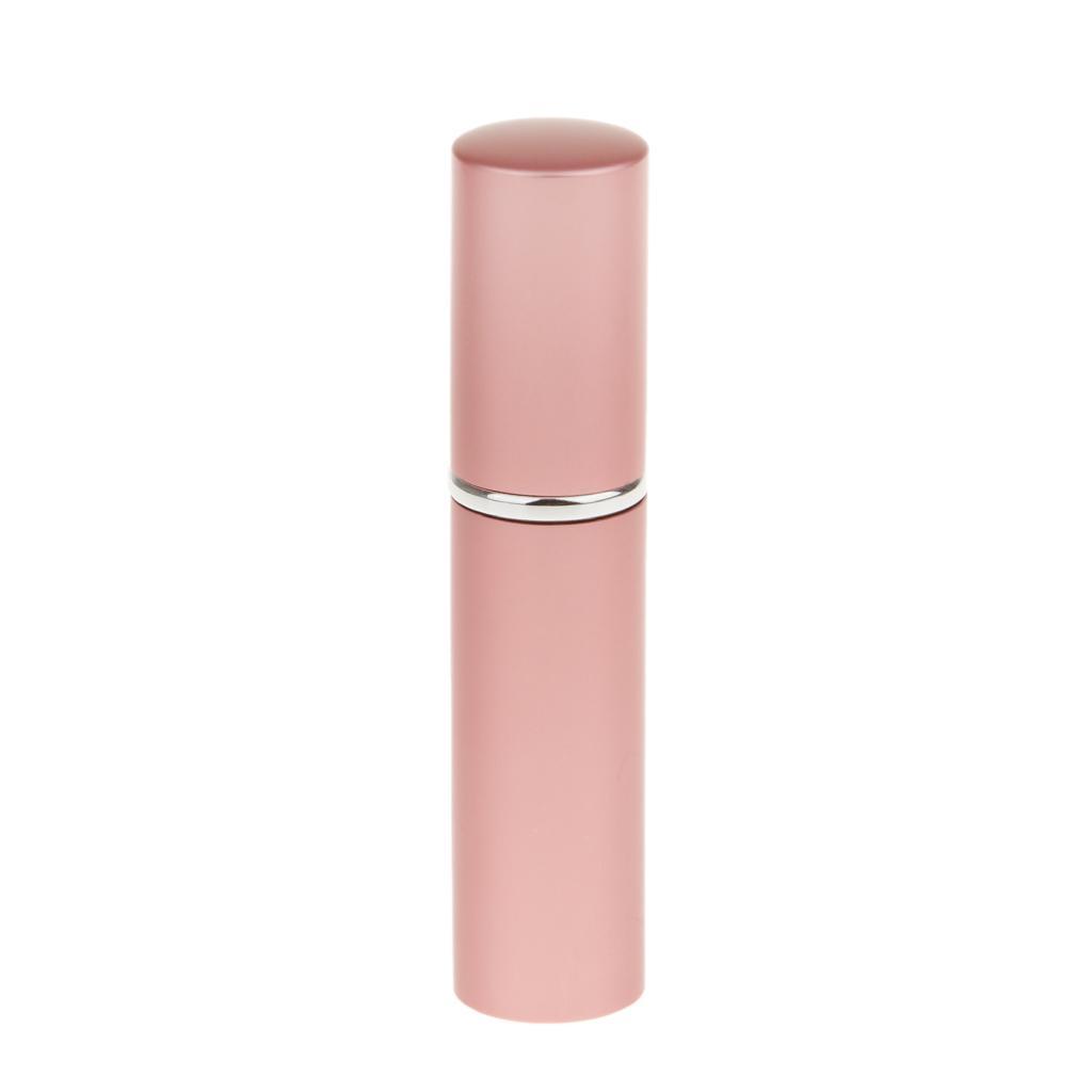 2pcs Portable Perfume Aromatherapy Container Leaking Proof Atomizer Empty Refillable Mist Spray Bottles - Blue and Pink