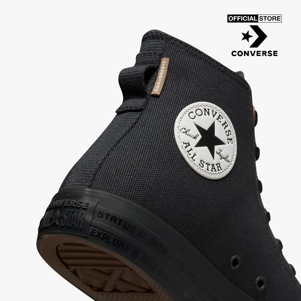 CONVERSE - Giày sneakers cổ cao unisex Chuck Taylor All Star Global Logo A03775C