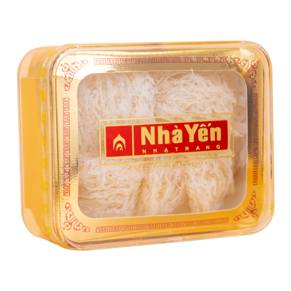 Tổ Yến Trắng Tinh Chế - Nhà Yến Nha Trang - Loại Chất Lượng 4.4 - Hộp 50 Gram - Tổ Yến Sào Tinh Chế - Hàng Chính Hãng