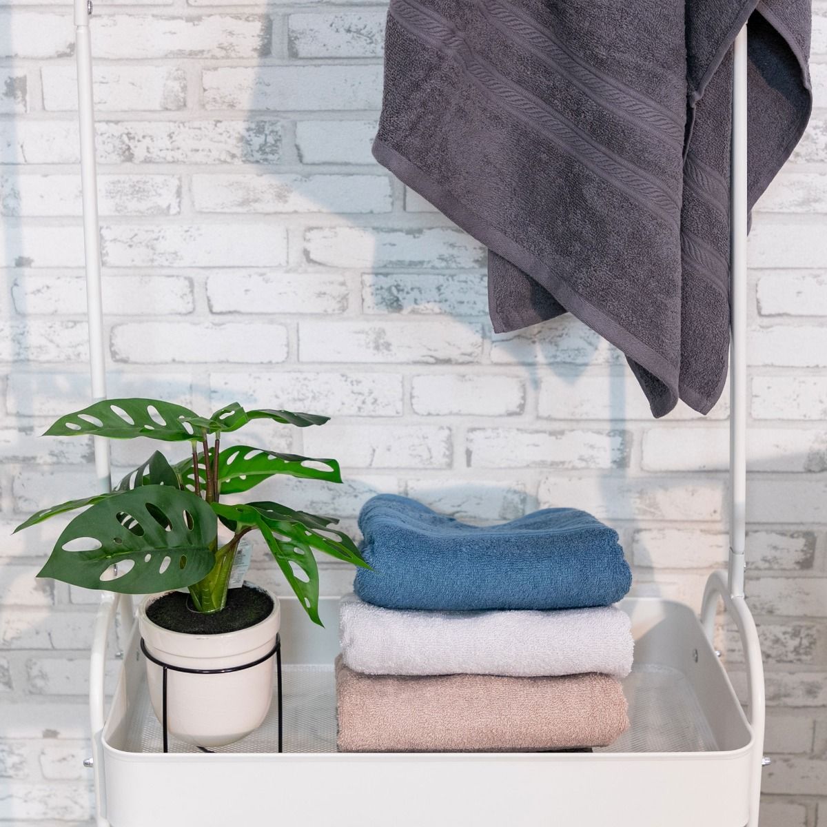 Khăn Tắm, Khăn Gội Đầu, Khăn Lau Mặt K-INDIANNA 100% Cotton Mềm Mại, Thấm Hút, Kháng Khuẩn Index Living Mall