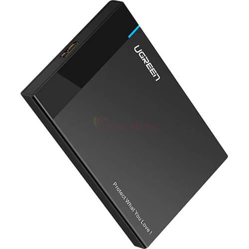 Hộp đựng ổ cứng nhựa Ugreen 2.5 inch USB 3.0 HDD Enclosure US221 - Hàng chính hãng