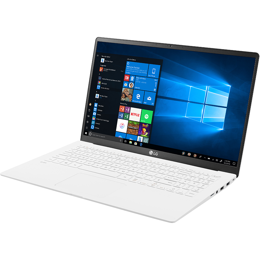 Laptop LG Gram 2020 15ZD90N-V.AX56A5 (Core i5-1035G7/ 8GB/ 512GB NVMe/ 15 FHD IPS/ NonOS/ White) - Hàng Chính Hãng