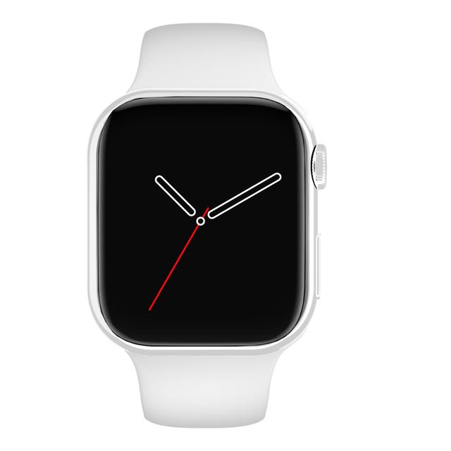 Sê -ri SMART SMART SERIES 8 HD thể thao nhịp tim Thể thao Thể dục huyết áp Bluetooth Call Men Women smartwatch cho Apple Color: White