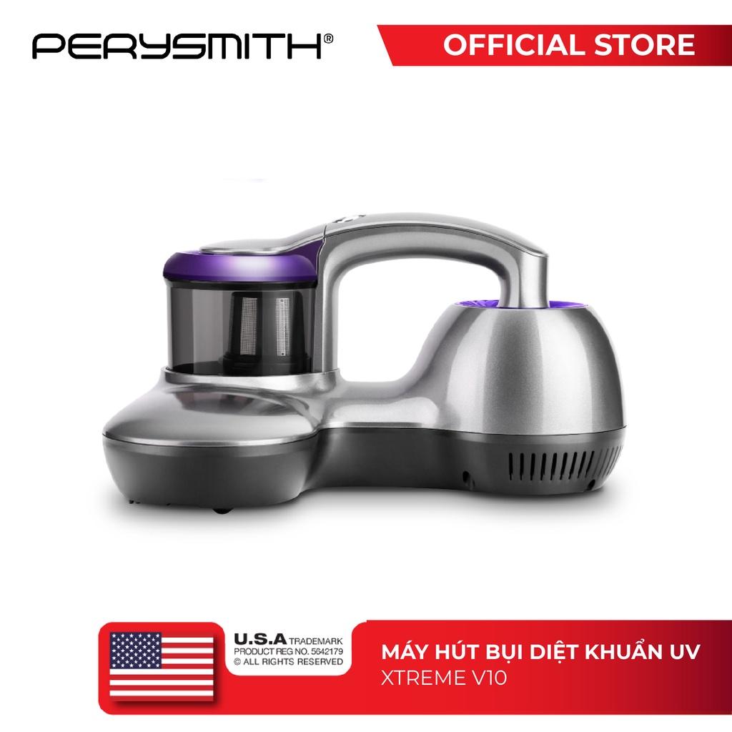 Máy hút bụi giường nệm PerySmith XTREME V10 diệt khuẩn uv công suất 700W - Hàng chính hãng