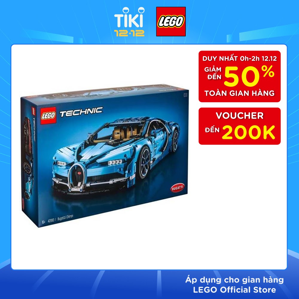 Siêu Xe Bugatti Chiron LEGO TECHNIC 42083