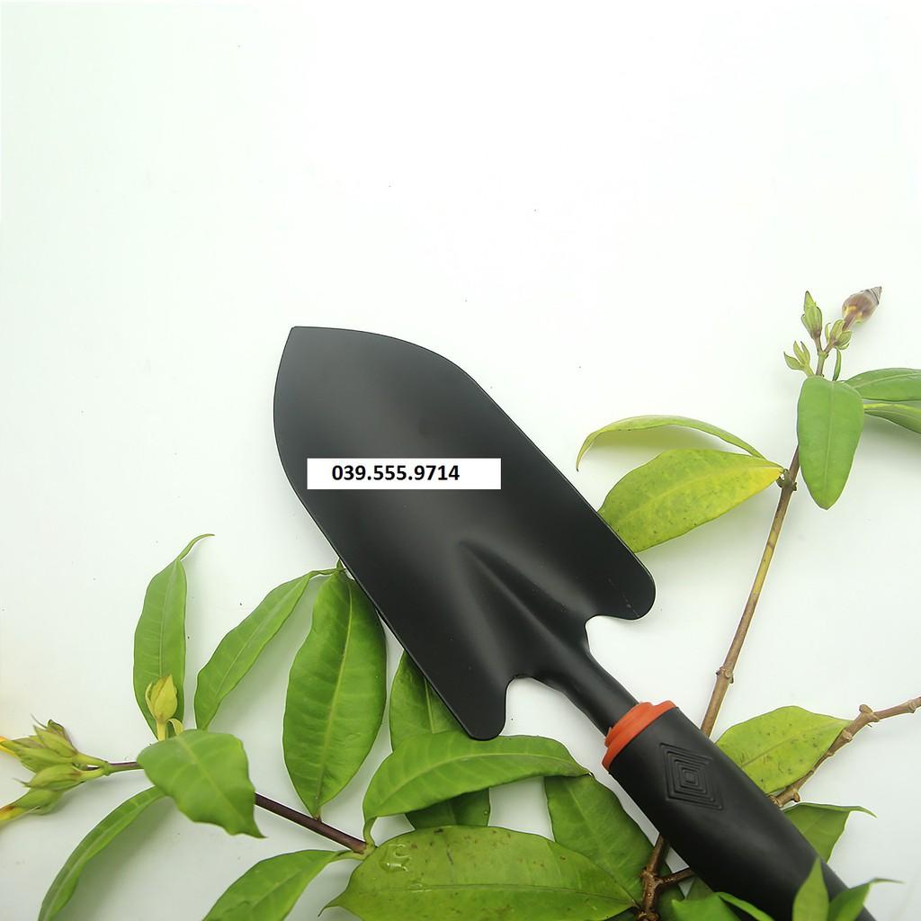 Xẻng làm vườn cầm tay mini - cán lót cao su