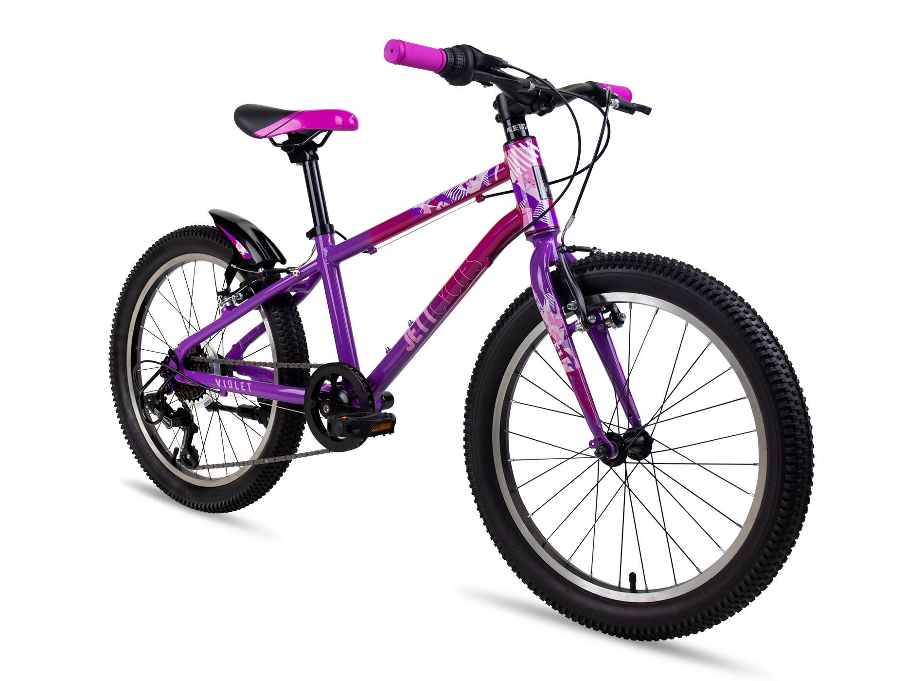 Xe đạp trẻ em bánh 20 inch Jett Violet