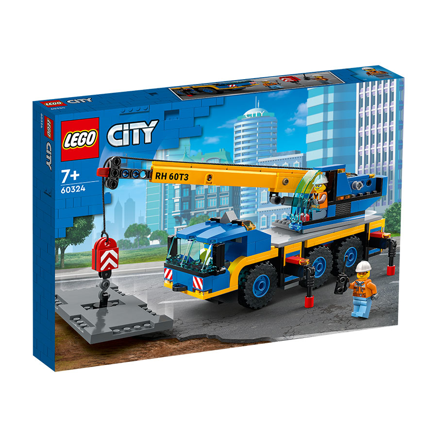 Đồ Chơi LEGO CITY Cần Cẩu Di Động 60324